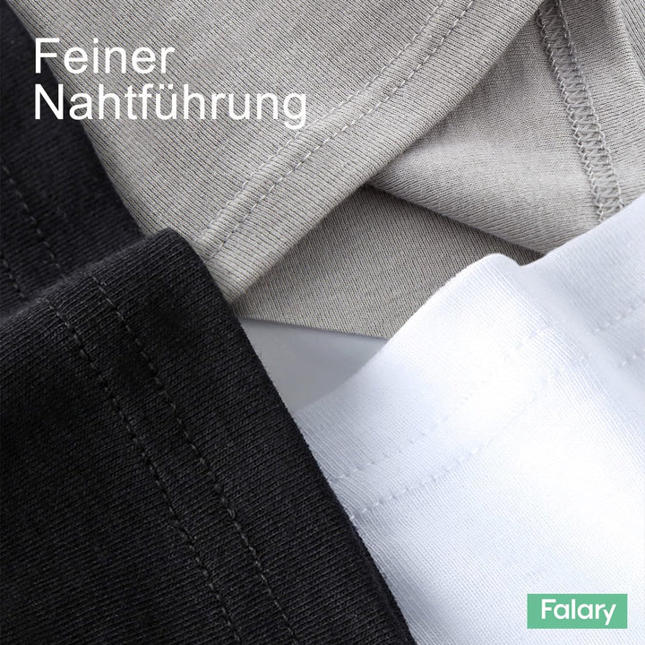 FALARY Unterhemd Herren Tank Top 5er Packs gekämmte Feinripp Baumwolle Weitere Farben alle Grössen 3