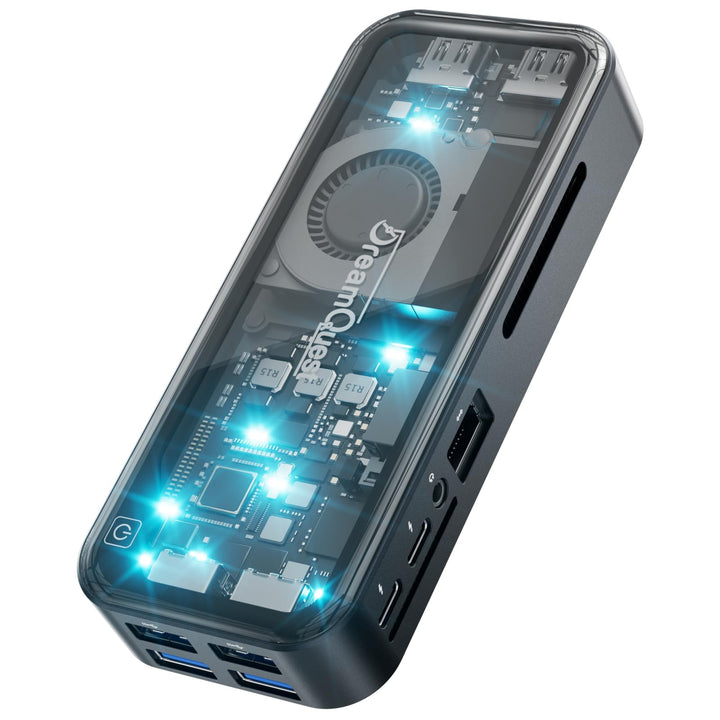 DreamQuest Mini PC Windows 11 Pro 12GB DDR5 256GB M.2 SSD Intel N95 (bis zu 3.4Ghz) PC Stick mit 2X