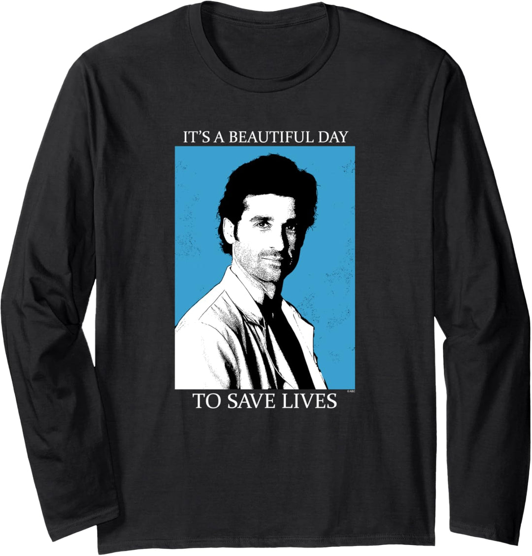 Grey's Anatomy Rette Leben McDreamy Langarmshirt