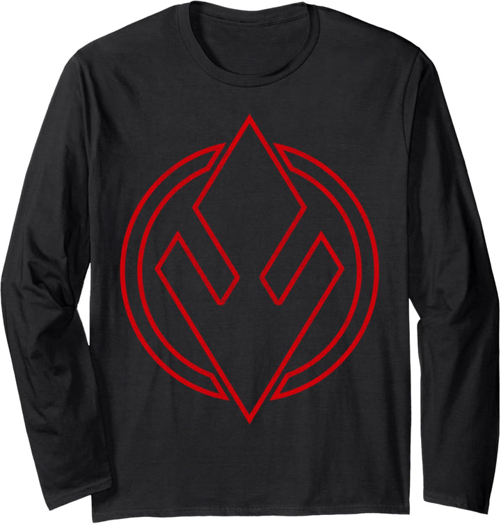 Star Wars: The Rise Of Skywalker Sith Trooper Logo Line Art Langarmshirt