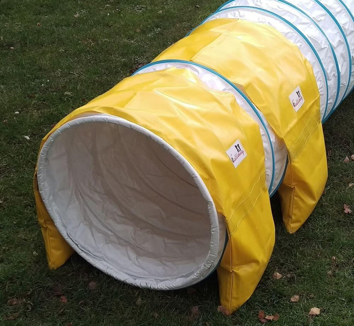 Agility Tunnel Stützsandsäcke (2er Pack) Standard - org (Gelb 2X)