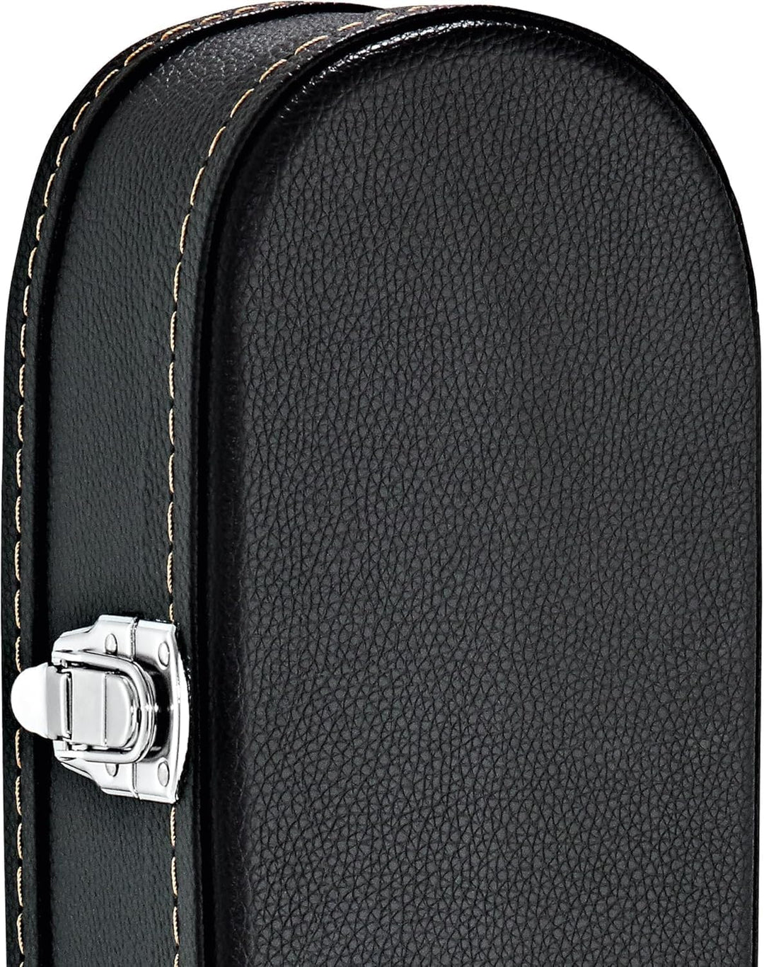 Ortega Guitars Koffer für F-Style Mandoline - schwarz, flat top, Economy Series, chrom Hardware (OMC