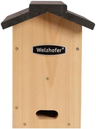 Welzhofer Fledermaus-Höhlenkasten Jessi, Fledermaushaus geeignet für den grossen Abendsegler, Fleder