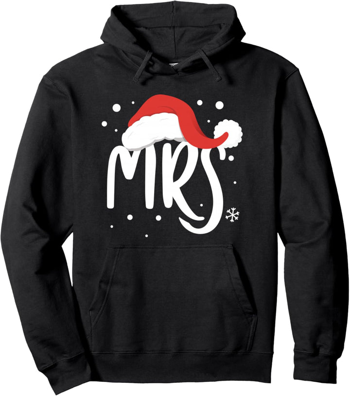 Mr Mrs Verliebte Partner Look Pärchen Weihnachts Geschenk Pullover Hoodie