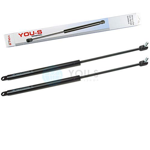 YOU.S 3221531R1 Gasfeder für Tür/Heckscheibe Länge: 500 mm Kraft: 165 N (2 Stück)
