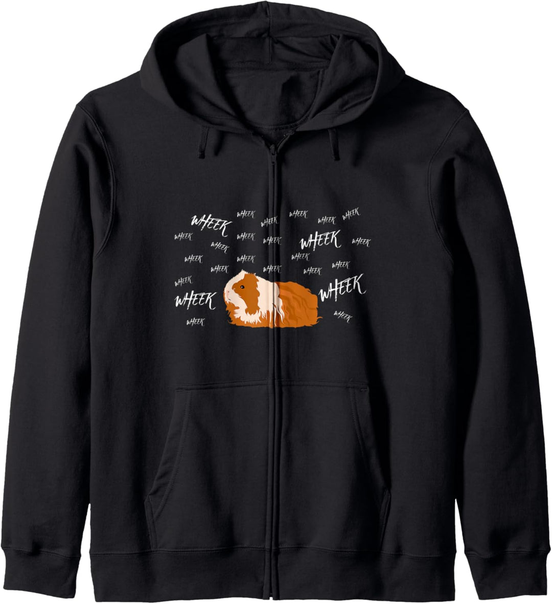 Meerschweinchen Wheek Wheek Wheek Meerschweinchen Design Kapuzenjacke