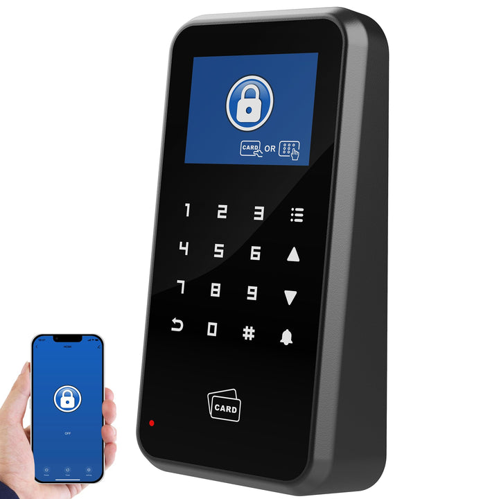 UHPPOTE 2,4-Zoll-Display Türzugangskontrolle Touch-Tastatur 125khz Kompatibel mit WiFi