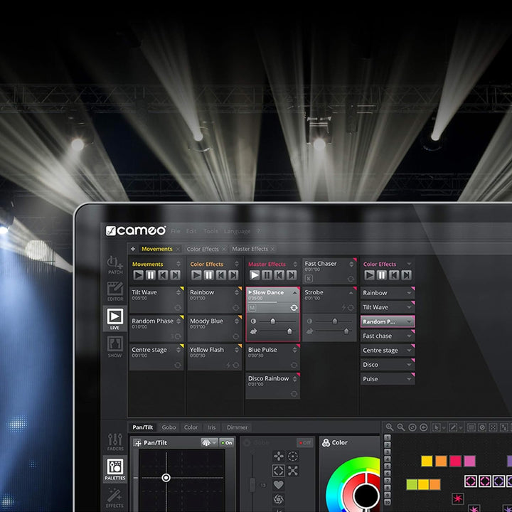 Cameo DVC PRO 1024-Kanal USB zu DMX-Interface mit WiFi-Access und Steuerungssoftware