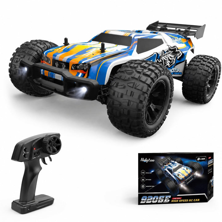 DEERC 9205E RC Ferngesteuertes Auto mit 48 km/h High Speed, 4WD 1:10 RC CAR Off-Road 2.4GHz Funkfern