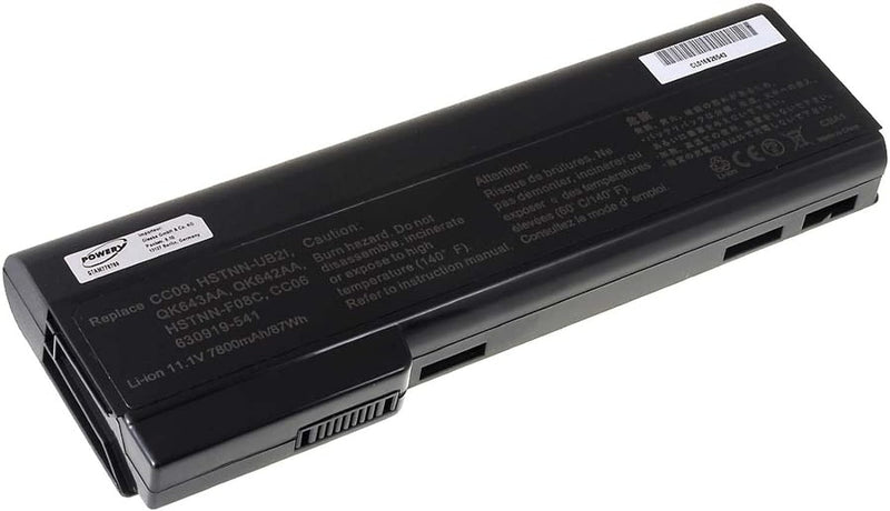 Akku für HP Typ HSTNN-F08C 7800mAh, 11,1V, Li-Ion