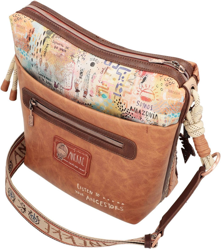 Anekke Damen Umhängetasche 36603-248 Mehrfarbig 33 x 26 x 13 BANDOLERA, bunt