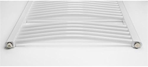anapont elektrischer Badheizkörper - weiss gebogen - mit AN/AUS - Schalter - Handtuchheizkörper - Ba