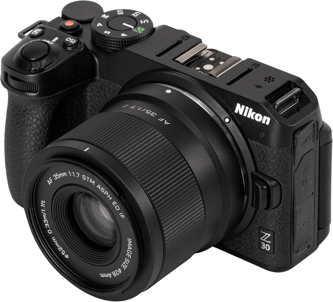 VILTROX 35mm f1.7 Z, AF 35mm F1.7 Z-Mount für Nikon Z Mount, Autofokus APS-C Objektiv für Nikon Z7 I