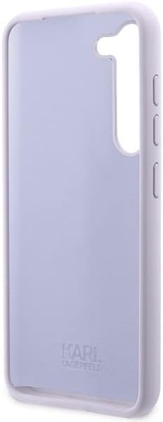 KARL LAGERFELD Hülle KLHCS23MSNIKBCU Samsung S23+ S916 violett silikon Ikonik
