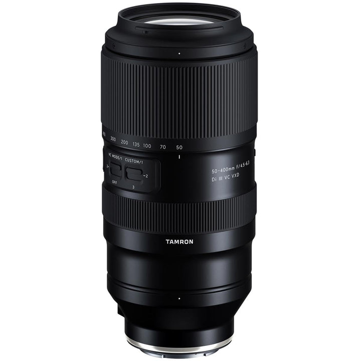 Tamron 50-400mm f/4.5-6.3 Di III VC VXD Objektiv für Sony E Sony FE Mount Nur Objektiv, Sony FE Moun