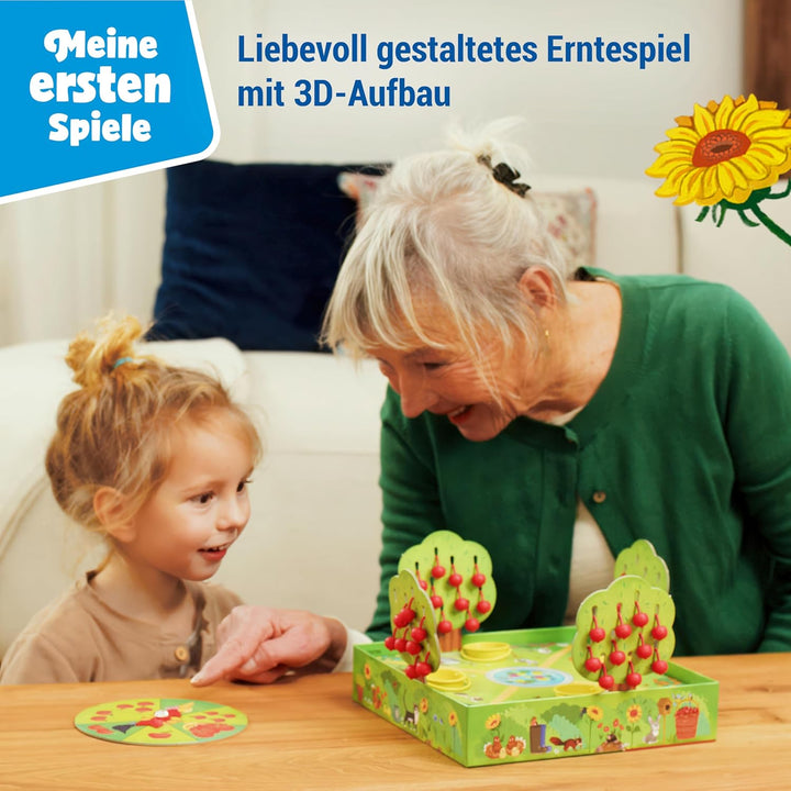 Ravensburger 12010004 Äpfelchen - Meine ersten Spiele: Kinderspiele, Spiele ab 3 Jahre, für 2-4 Spie