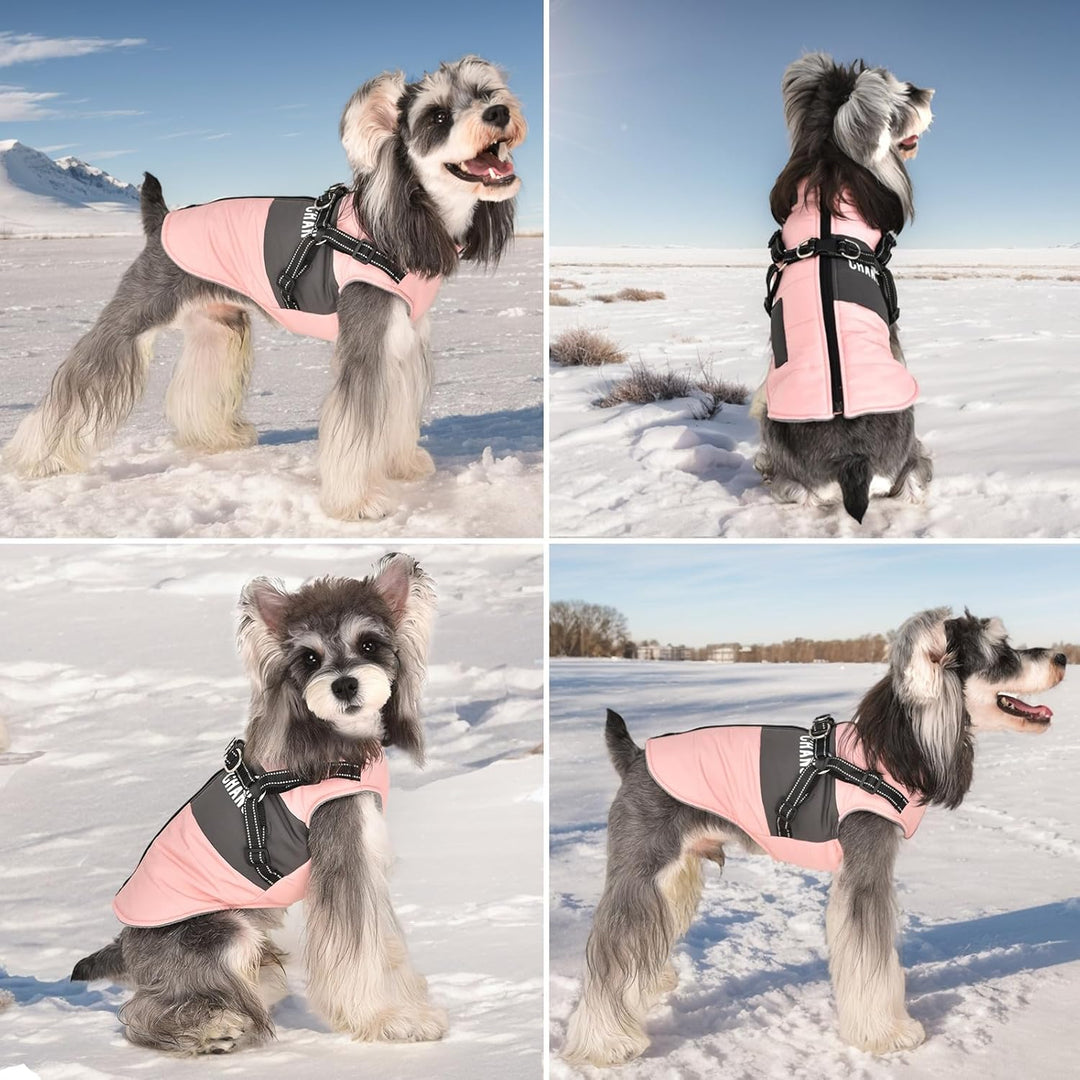 Hundemantel Winter Hundejacke Hundegeschirr Mantel Welpenmantel Jacke Weste Kleidung Kleines Hundege