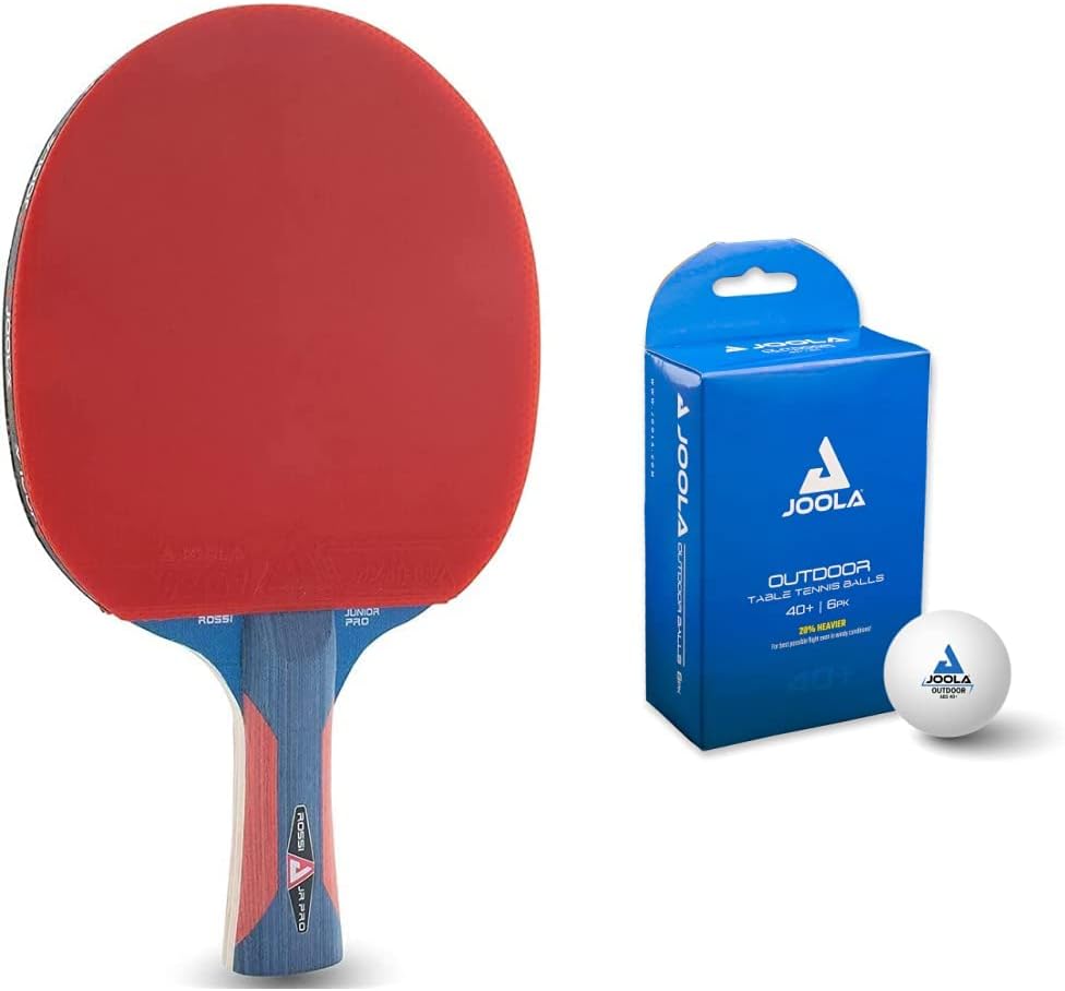 JOOLA Tischtennisschläger Rosskopf Junior Pro ITTF genehmigter Kinder Wettkampf Tischtennis-Schläger