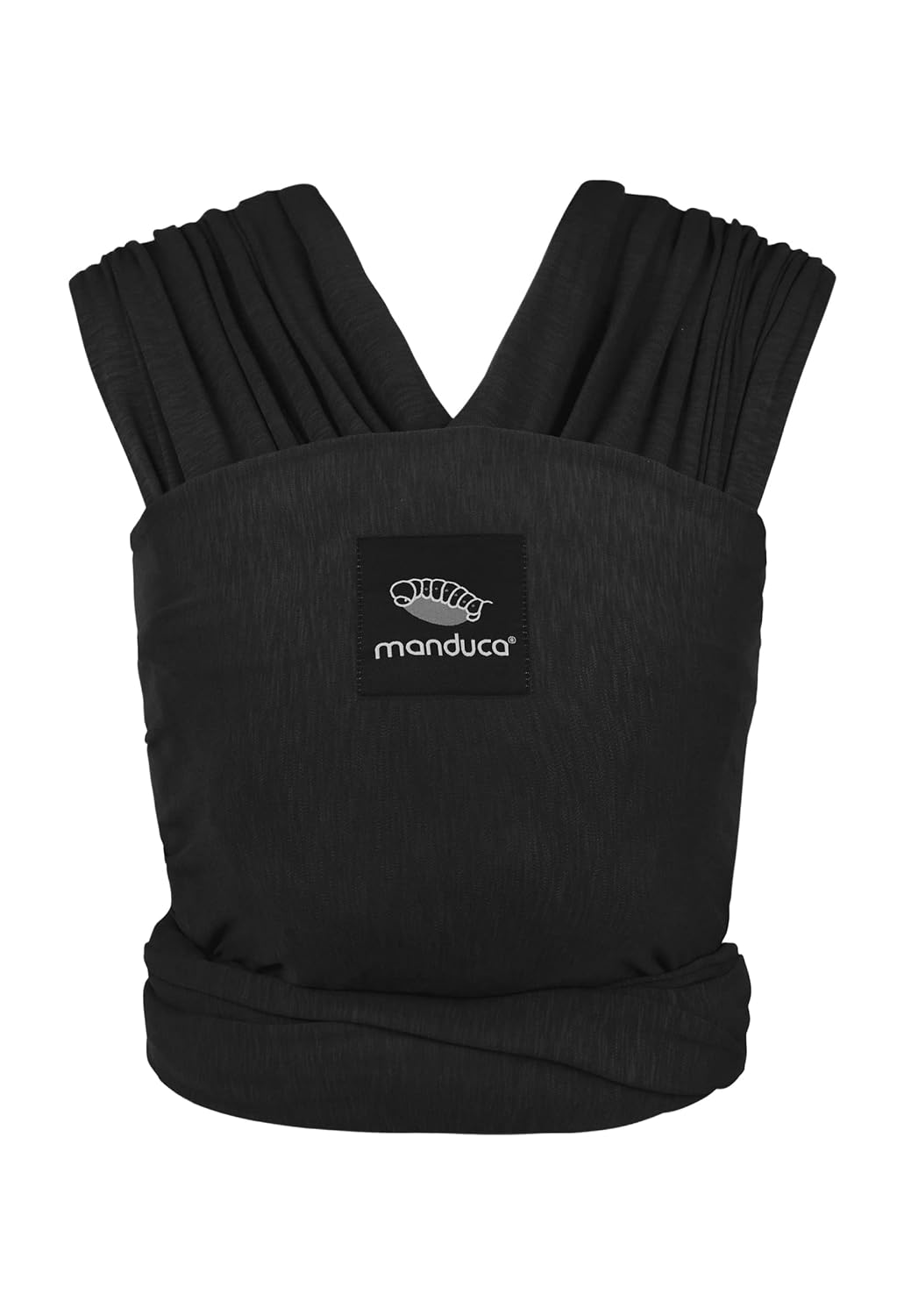 manduca Sling – elastisches Babytragetuch für Neugeborene ab 3,5 kg und Babys bis 15 kg – stabiles T