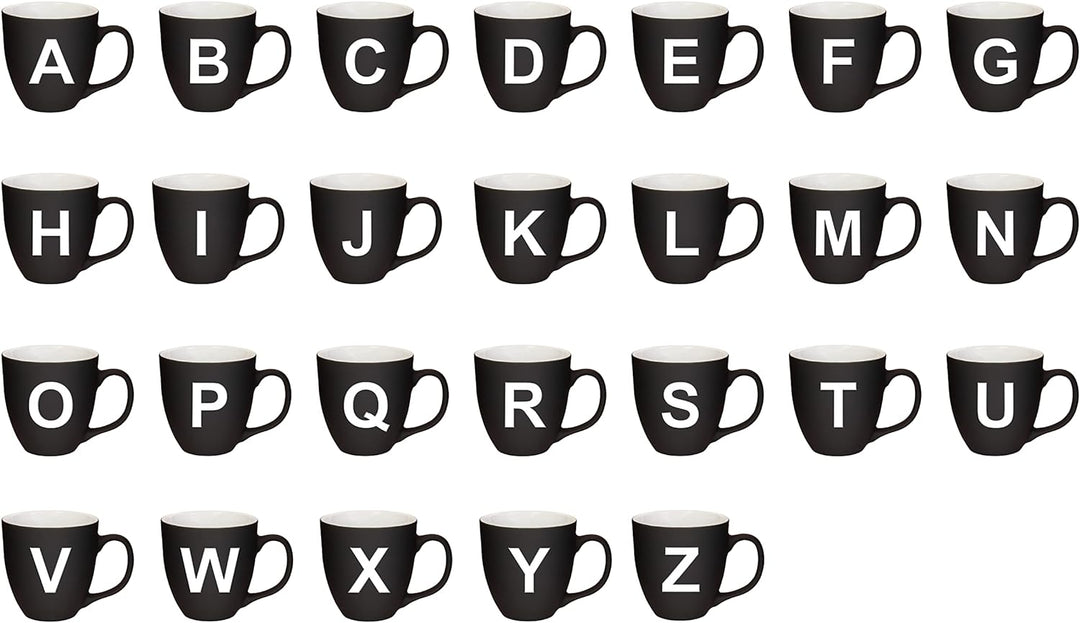 Mahlwerck Jumbotasse, selbst gestalten, grosse Porzellan-Kaffeetasse, matte Oberfläche, Tasse mit Bu