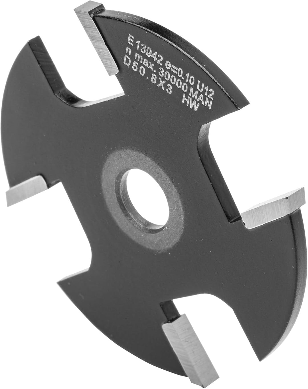 ENT 13942 Scheibennutfräser HW, Schaft (S) 8 mm, Durchmesser (D) 50,8 mm, NL 3 mm, Z4 D=50,8 / NL=3,