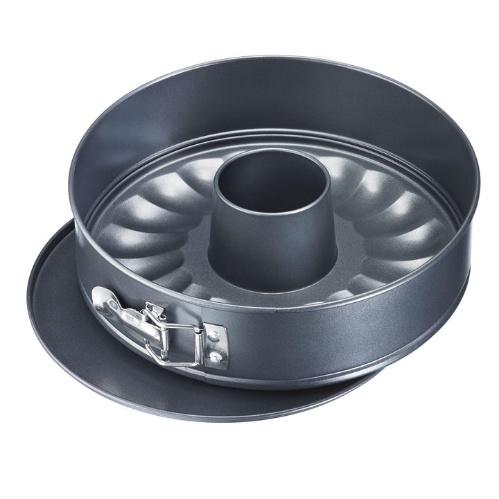 Westmark Springform mit zwei Böden, Ø 28 cm, mit Antihaftbeschichtung, kaltgewalzter Stahl, Back Kla