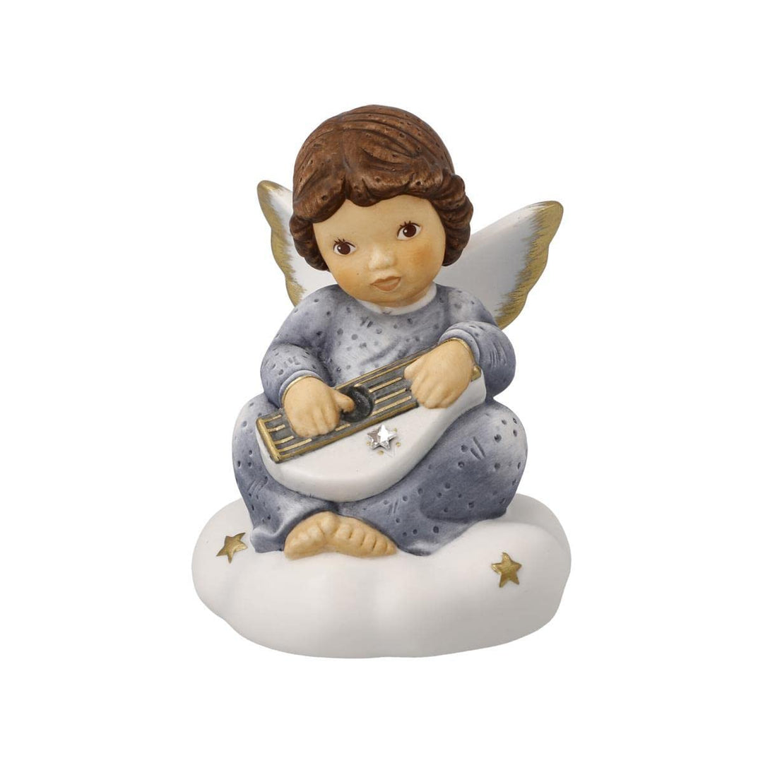 Goebel Weihnachtsdekoration Engelsfigur aus Porzellan hergestellt, Masse: 9 cm x 7.5 cm x 7 cm, 11-7