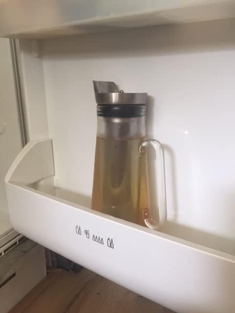 Bredemeijer Eistee Maker Glaskanne 1.2 Liter mit Edelstahlfilter