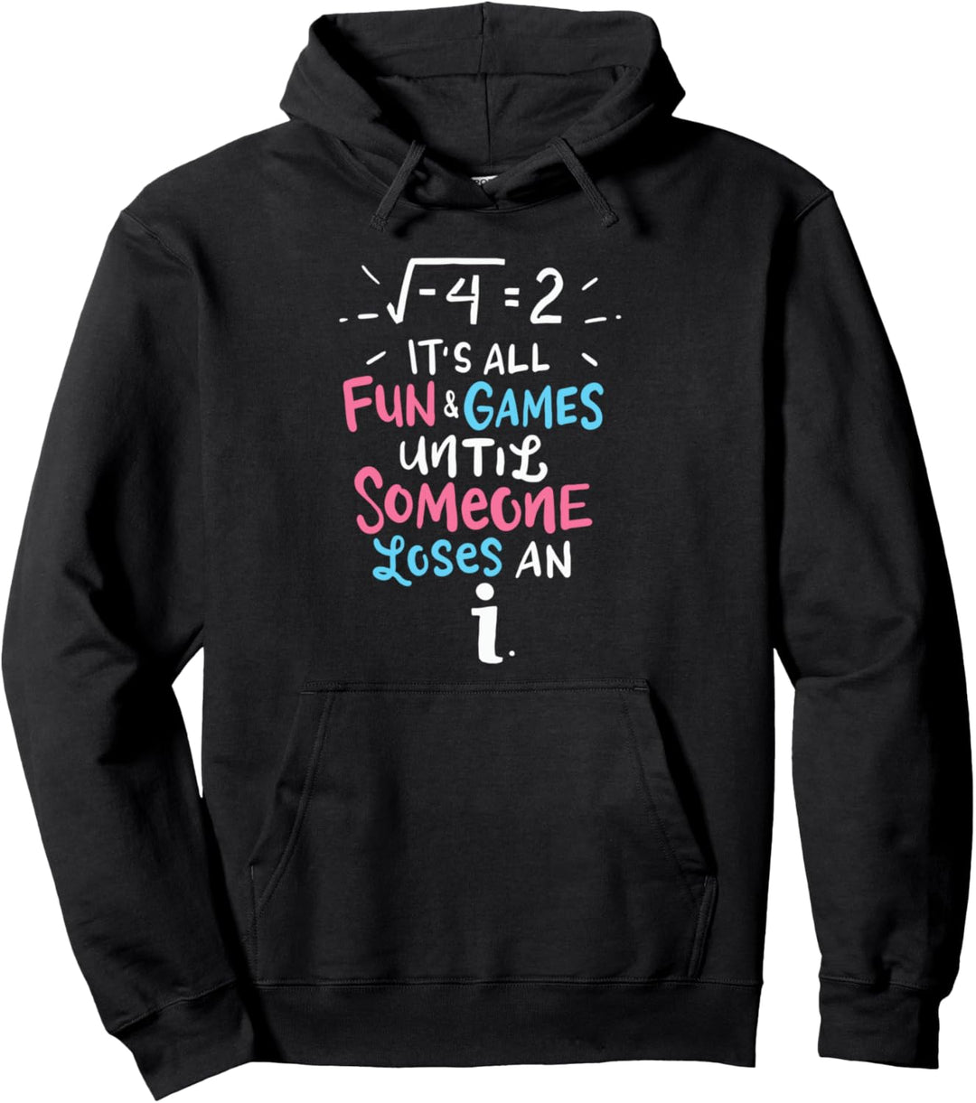 Lustige Mathematiklehrergleichungsfunktion Imaginarische Zahl Pullover Hoodie
