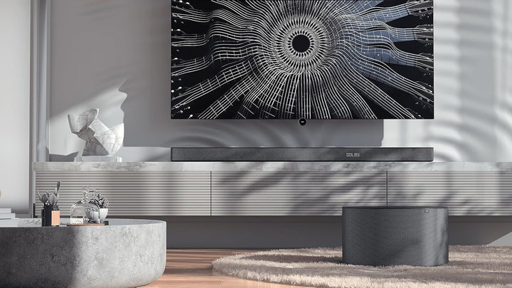 Loewe Klang sub5 Basaltgrau, kabelloser Subwoofer, 360 Watt Ausgangsleistung, vibrationslos, 2 x 4-Z