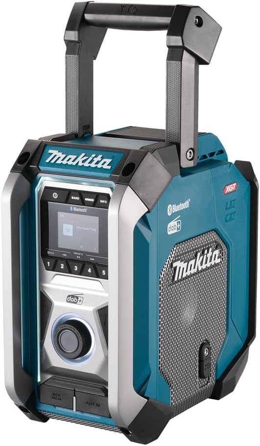 Makita MR007GZ Akku-Baustellenradio 18V-40V max. (ohne Akku, ohne Ladegerät),