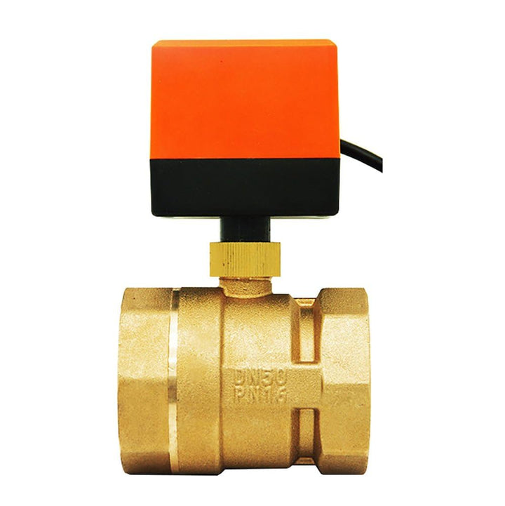 AC220V AC24V DC12V 2-Wege-Motorventil - 2-Wege-Motorkugelventil DN15 DN20 DN25 DN32 DN40 DN50. AC220