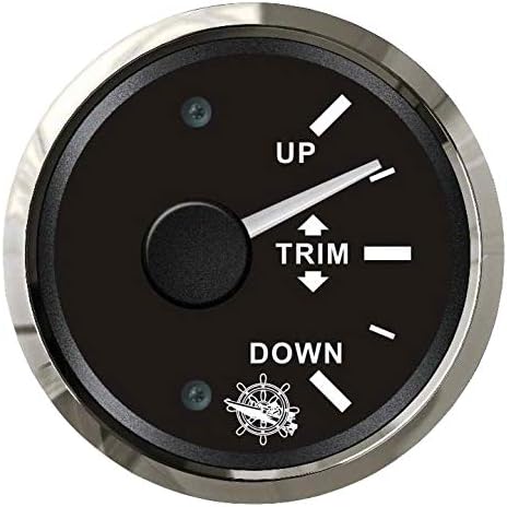 Saarwebstore 7er Instrumentensatz schwarz mit Chrome GPS digital Mercruiser/Volvo Penta Alpah One Br