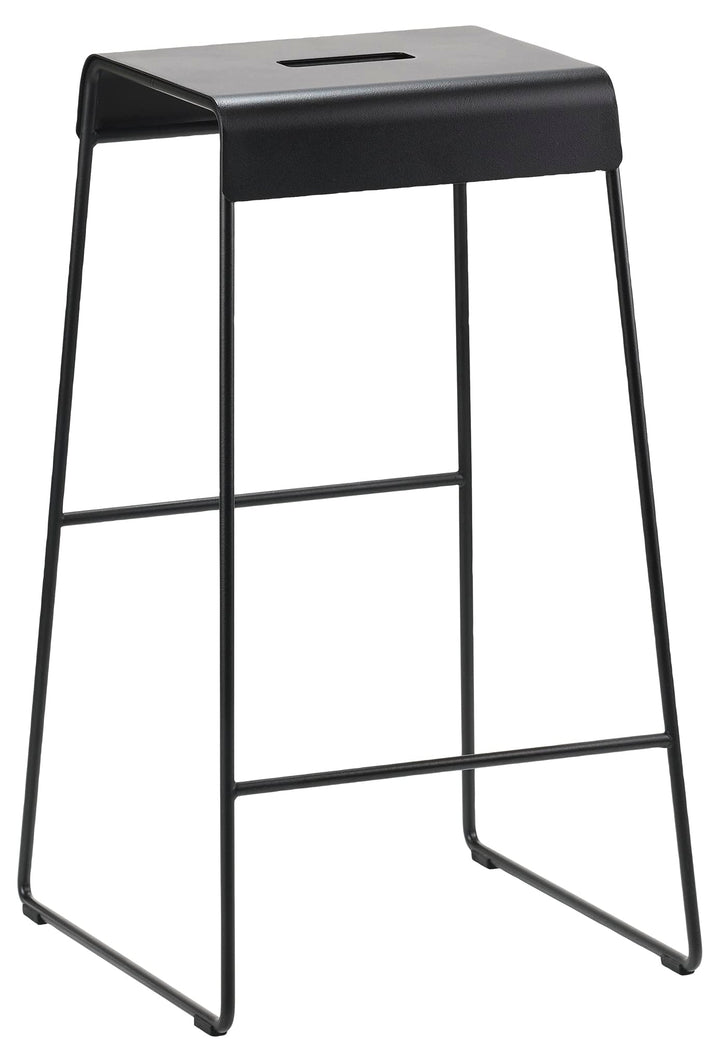 Zone Denmark A-Stool Hocker, 38 x 38 x 65 cm, Schwarz 38 x 38 x 65 cm Schwarz, 38 x 38 x 65 cm Schwa