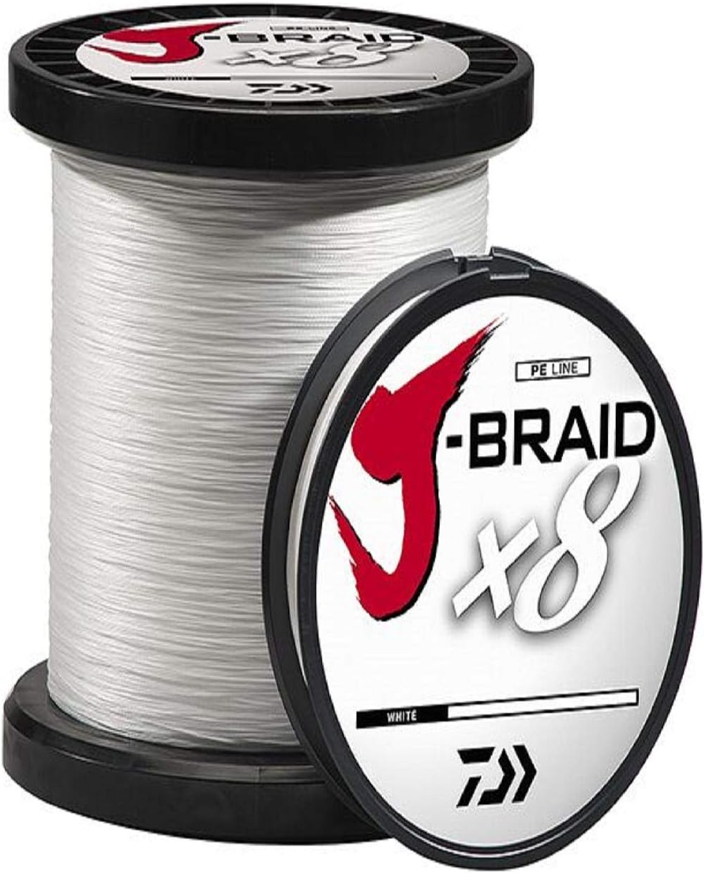 Daiwa J-Braid Runde geflochtene Schnur, 8 Stränge, 300 m