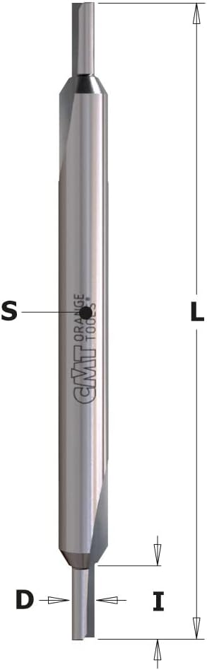 Cmt orange Tools 711.031.11 – Erdbeere doppelt, gerade Schnitte HWM (begriffsklärung) S 6 D 3 x 8 Lt