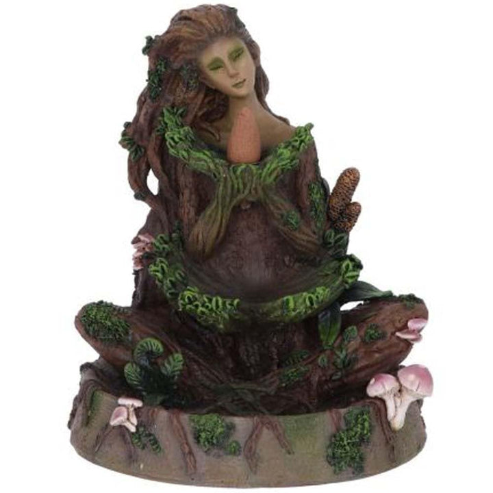 Nemesis Now Räuchergefäss mit Waldduft, Rückfluss, 19,5 cm, Braun