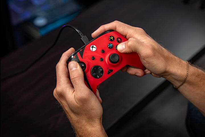 Turtle Beach Rematch Advanced Spirit Red Wired Gaming Controller - Lizenziert für Xbox Series X, S,