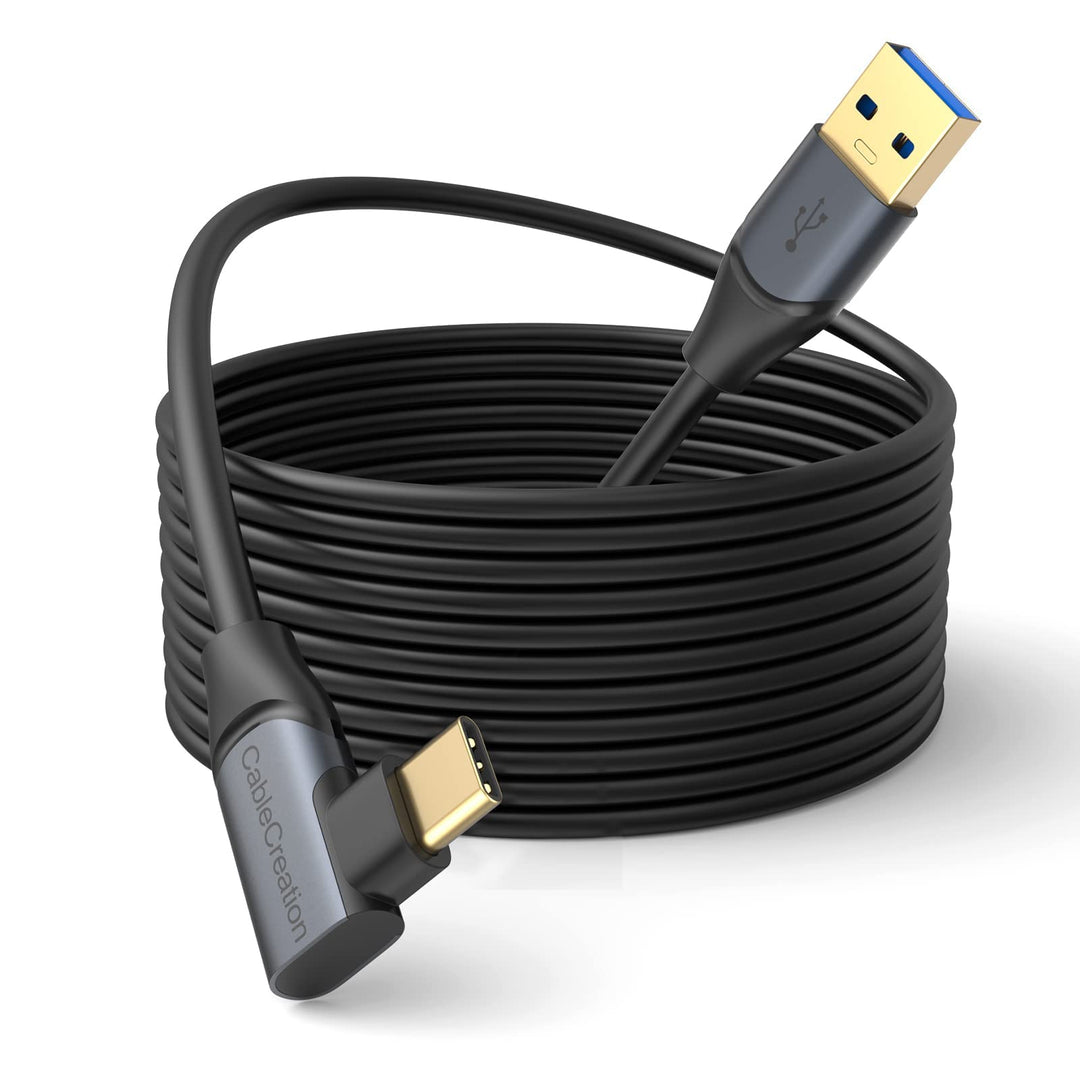 Kompatibel mit Quest 2 Link Kabel 3M, CableCreation USB C Kabel Schnellladung 60 W, 5Gbps PC Datenüb