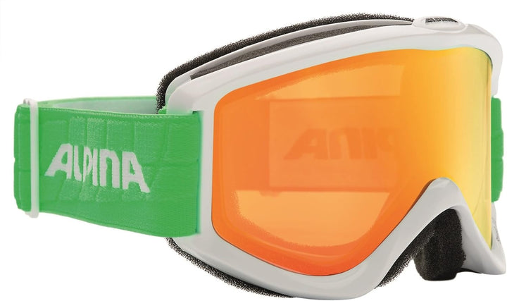 Alpina Unisex – Erwachsene Smash 2.0 Skibrille Blau, Blau