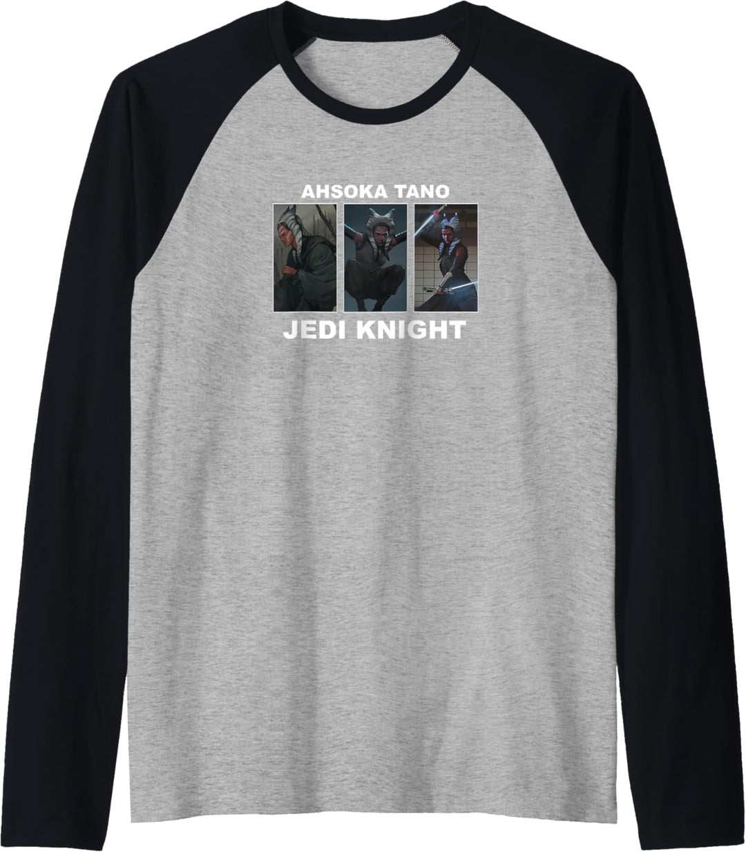 Star Wars: The Mandalorian Ahsoka Tano Jedi Knight Panels 13 Raglan