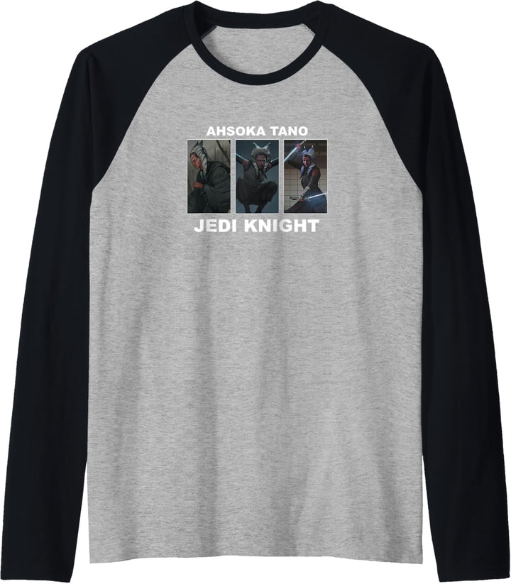 Star Wars: The Mandalorian Ahsoka Tano Jedi Knight Panels 13 Raglan