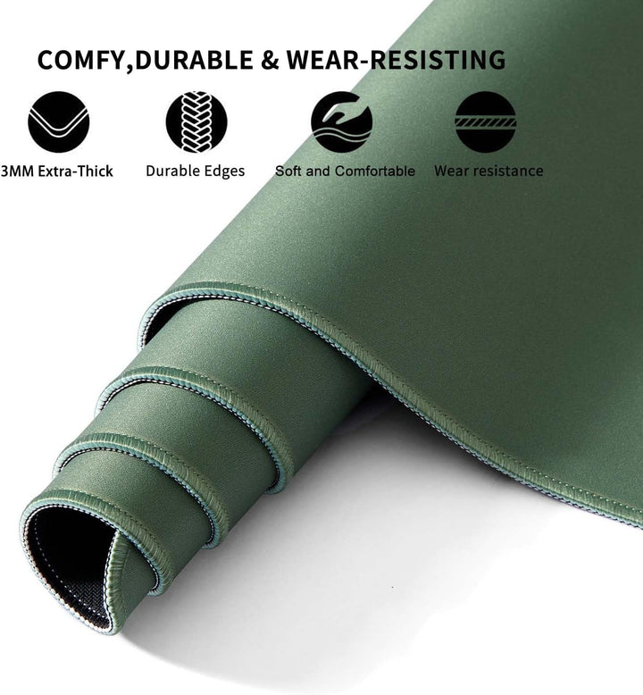 Mauspad XXL 800 x 400mm, Mausunterlage Gross, Gaming Mouse Pad, Auslaufsichere Oberfläche und Rutsch