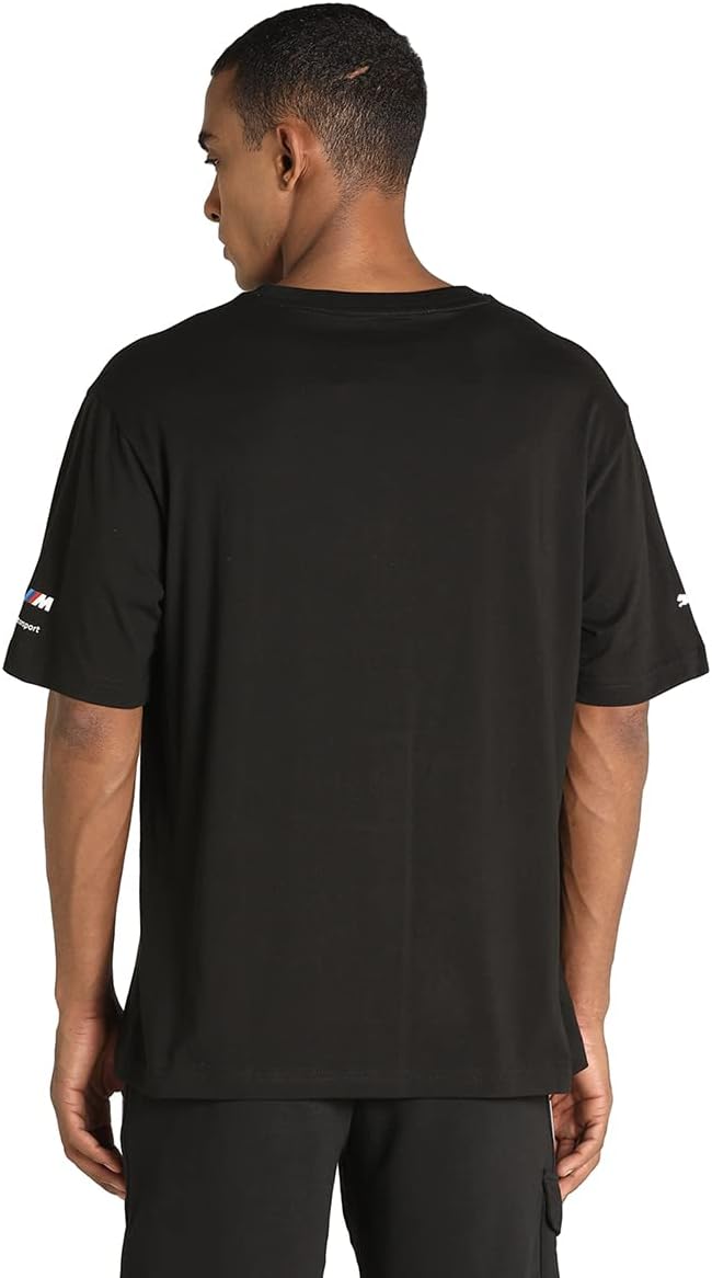 PUMA BMW MMS Statement Graphic T-Shirt Cotton Black M
