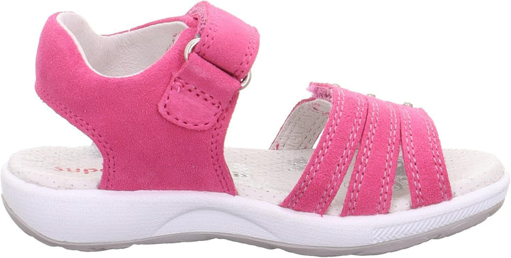 Superfit Mädchen Emily Sandale 28 EU Pink Silber 5510, 28 EU Pink Silber 5510