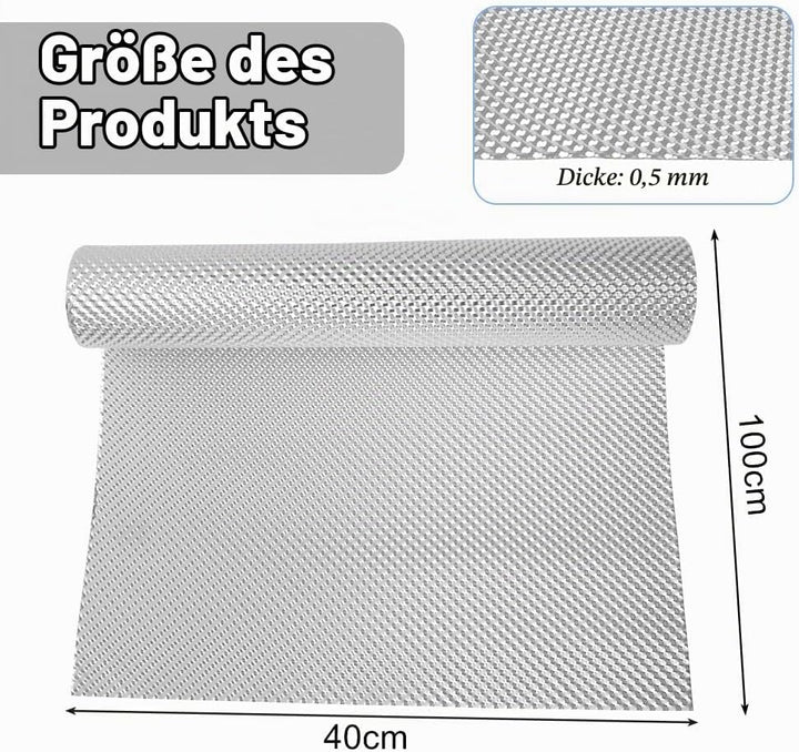 Hitzeschutz Hitzeblech Geprägte, 100 cm x 40 cm Hitzeschutzblech Aluminium Motorsport Isolierung, Hi