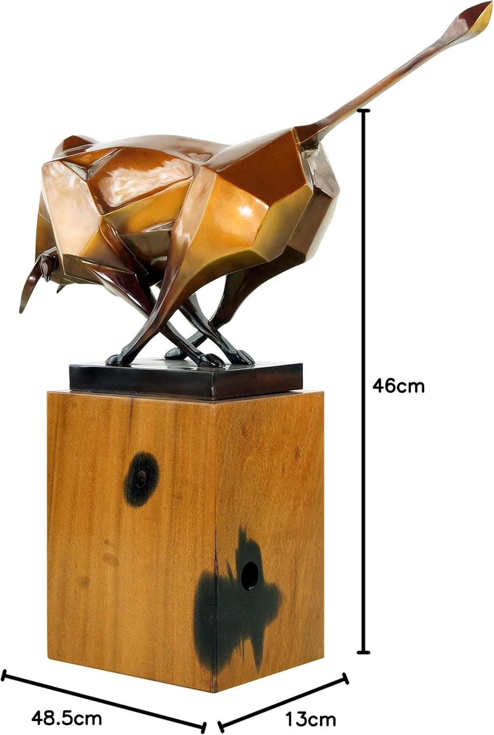 Moderner Stier von Martin Klein - Limitierte Bronzefigur - Bulle/Taurus/Börsenbulle - Tierskulptur -