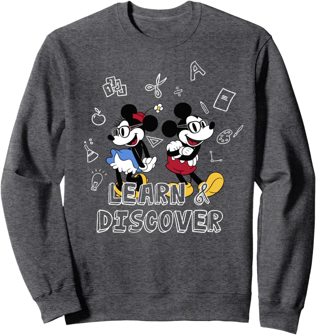 Disney Mickey & Friends Mickey & Minnie Discover Sweatshirt