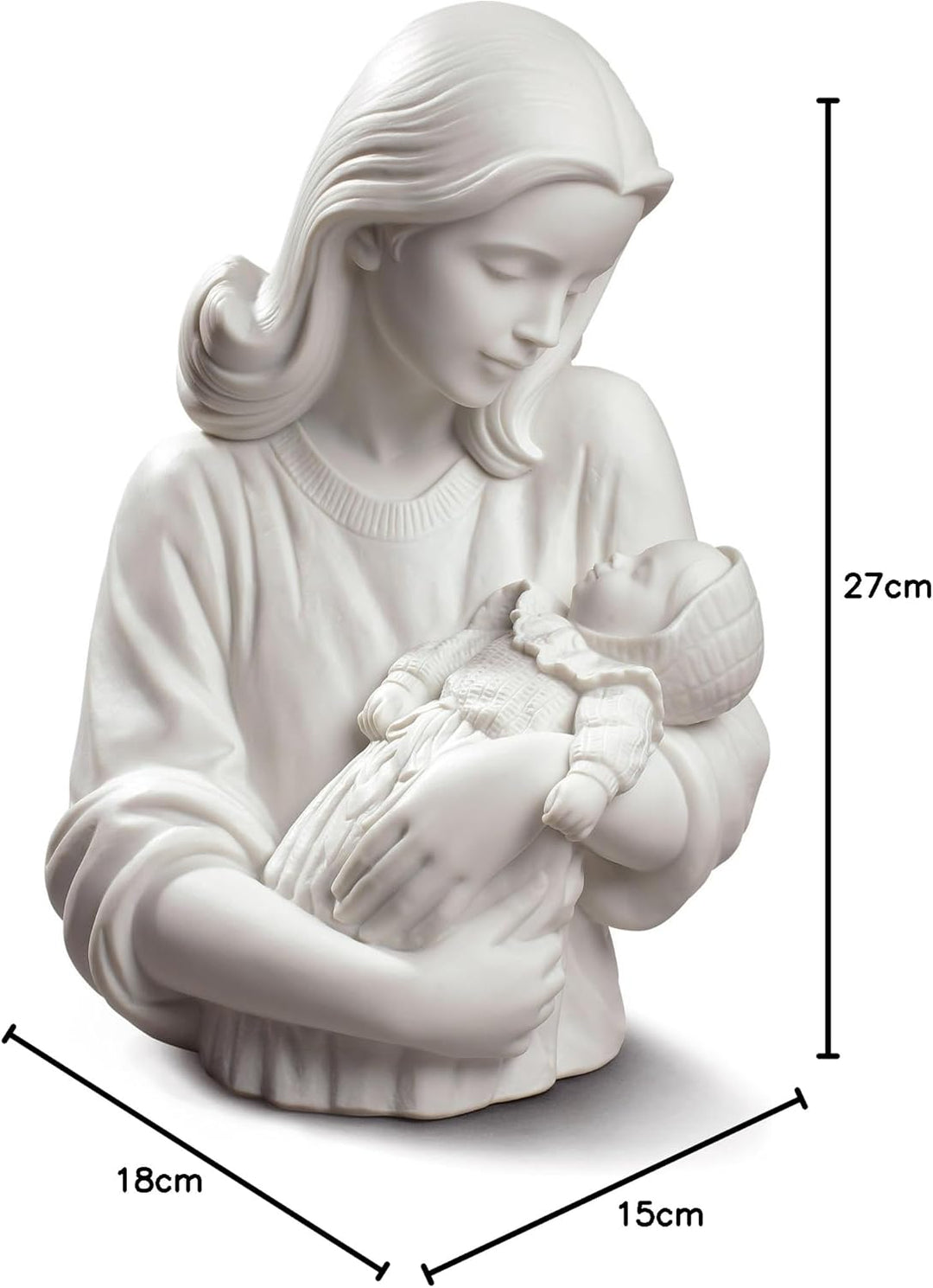 NAO Mutter Porzellan Mutter Figur