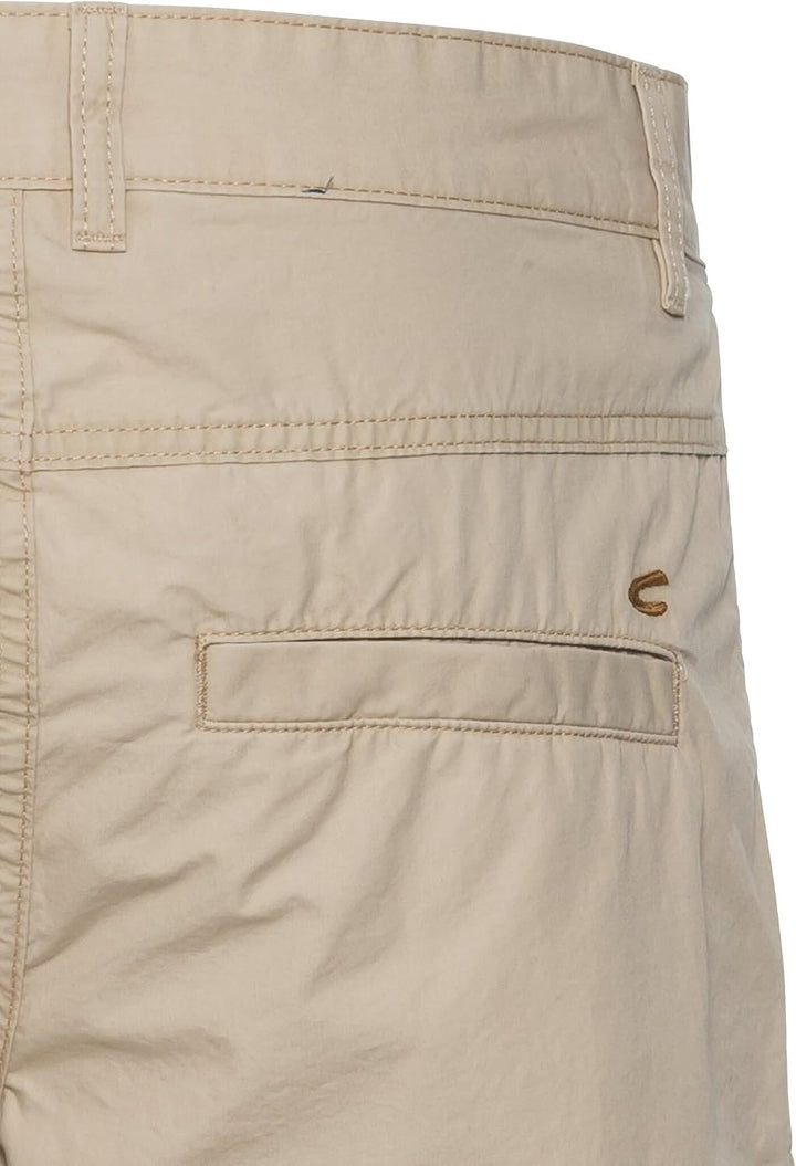 camel active Chino Shorts Aus Reiner Baumwolle - Hose 44 Beige, 44 Beige